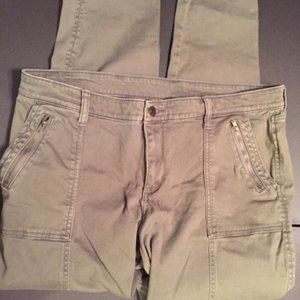 Green/Gray denim, 14 R